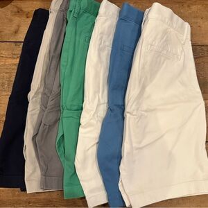 Crewcuts Kids Shorts in Navy, Gray, Green, Blue, and White